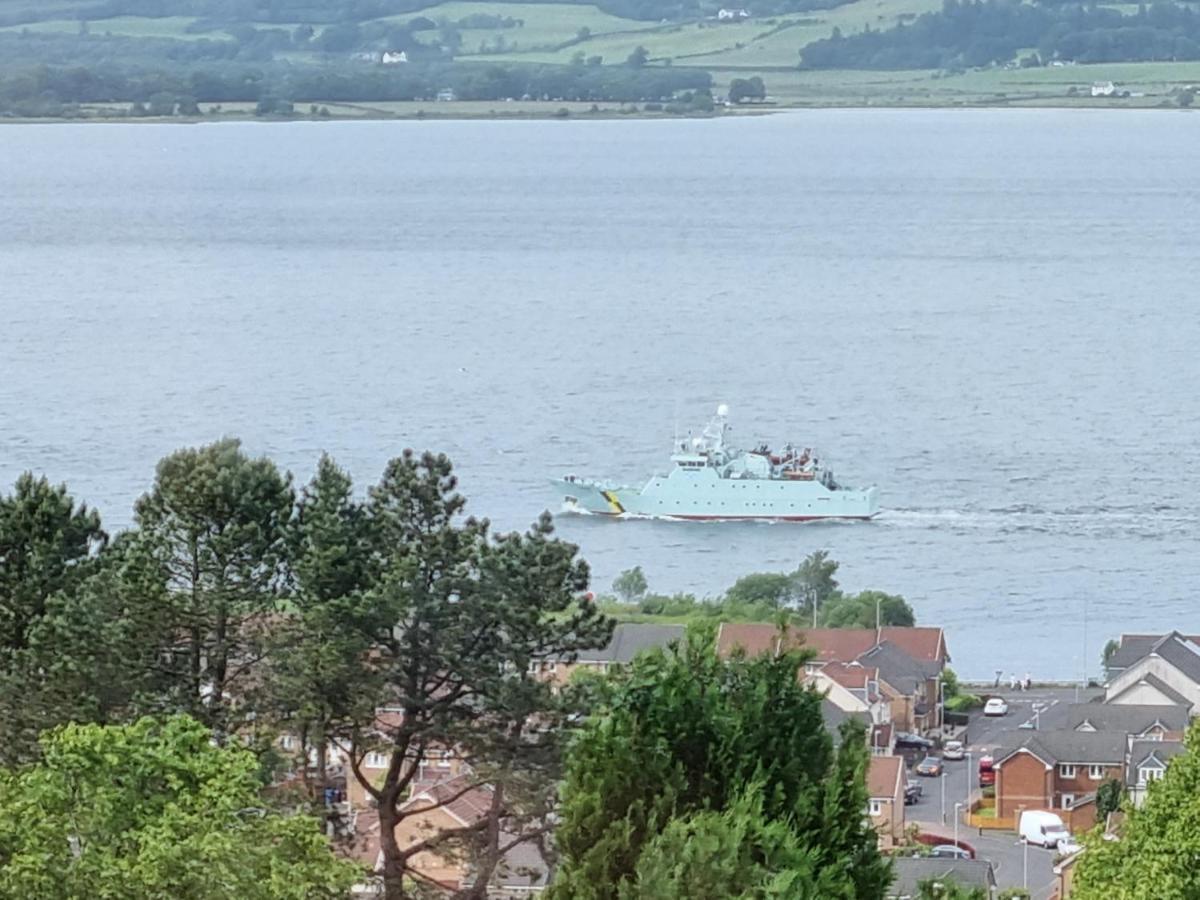 Beautiful Sea View 2 Bed Home Port Glasgow Esterno foto